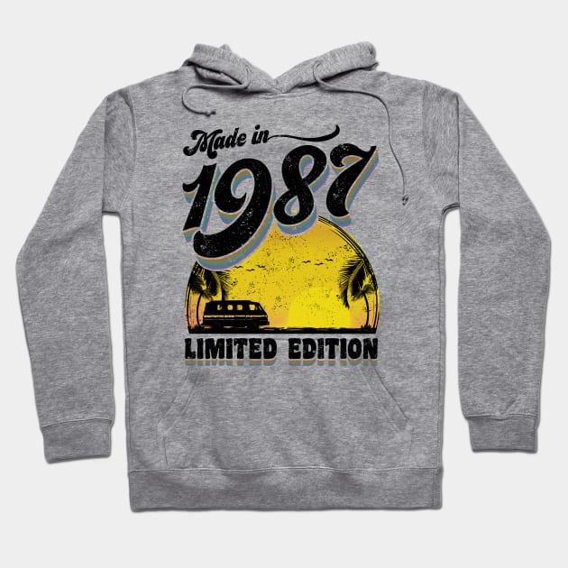 Made in 1987 Limited Edition Hoodie by KsuAnn